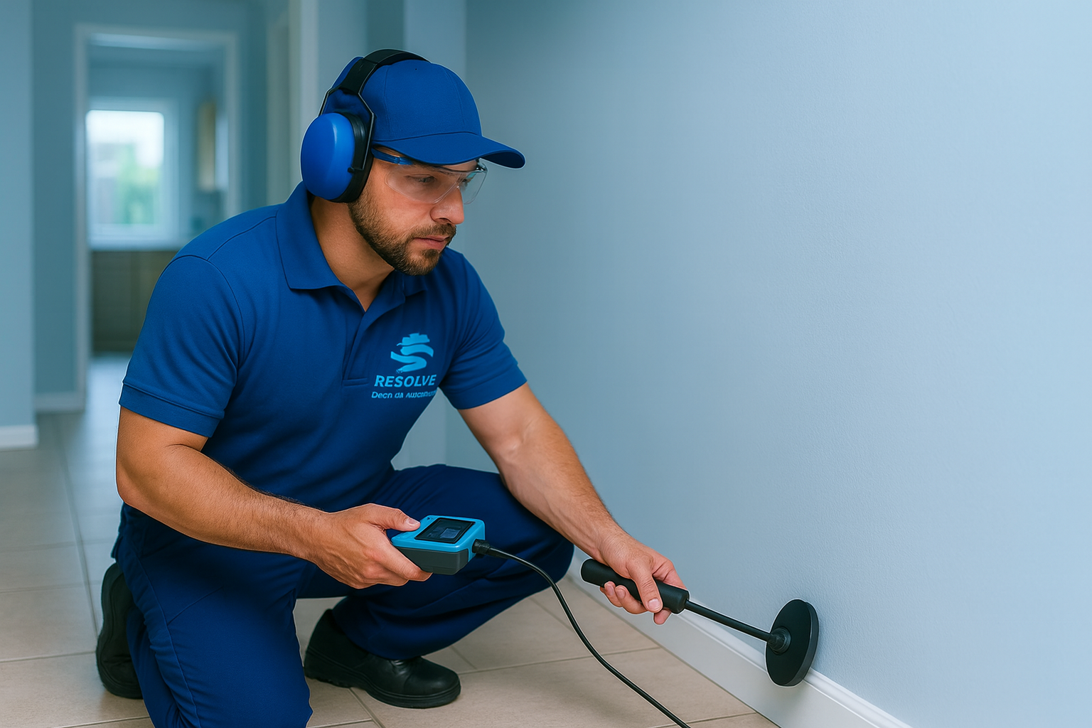 Equipamento profissional para avaliação de vazamentos